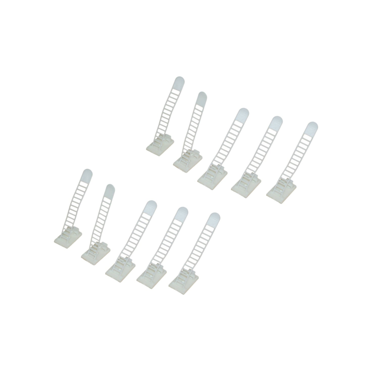 Adhesive Buckle Cable Ties white
