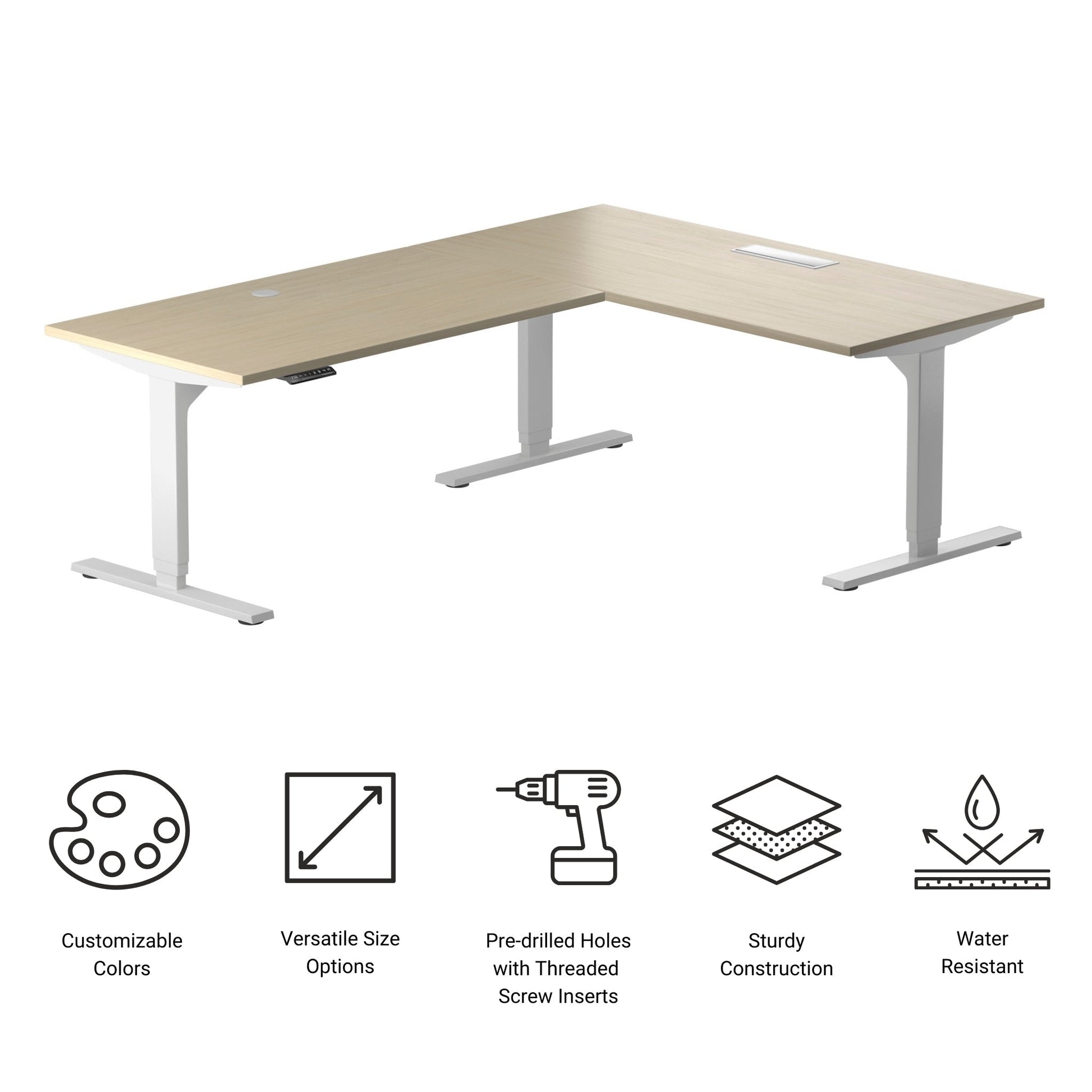 Corner Ryzer Standing Desk tabletop