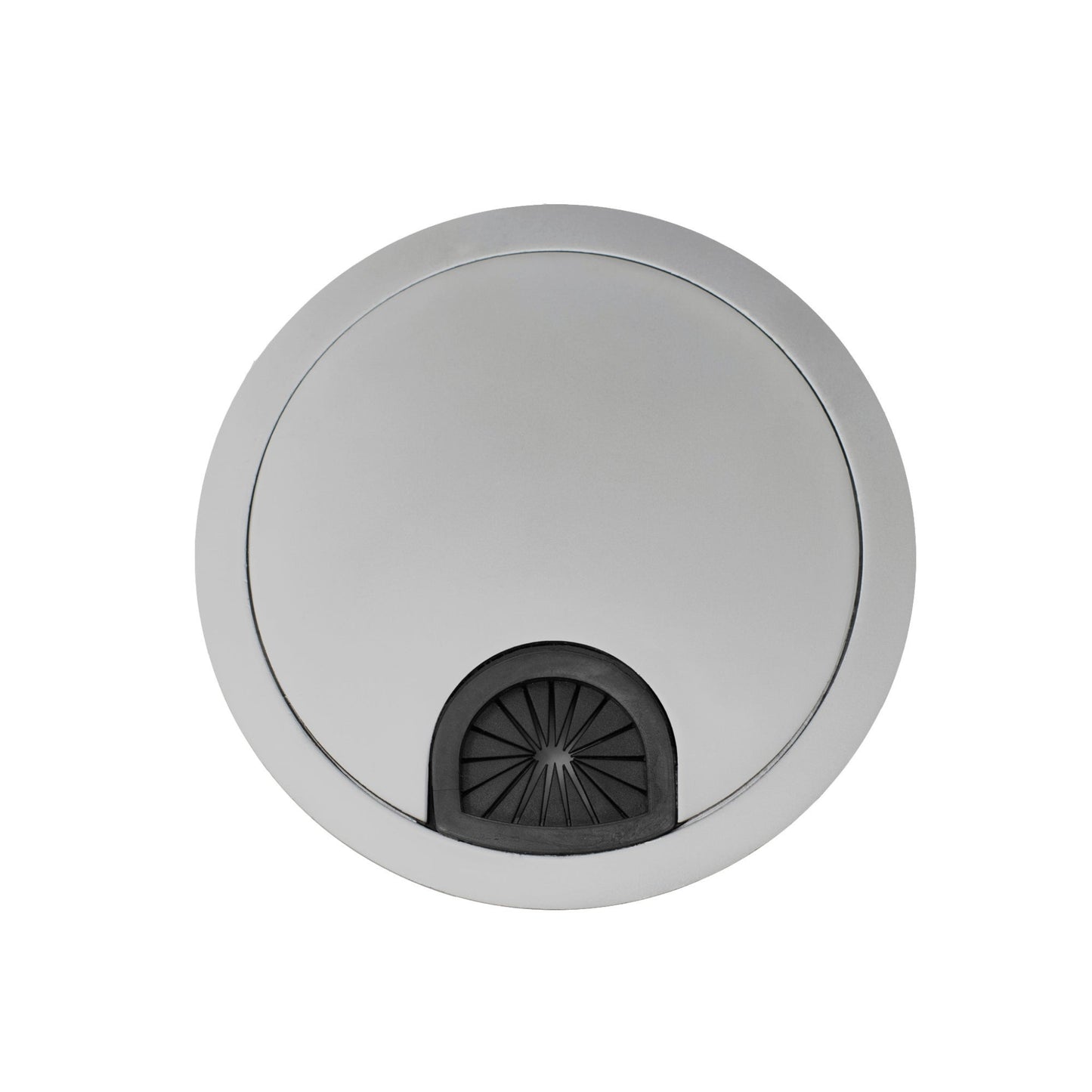 Round Metal Tabletop Grommet silver