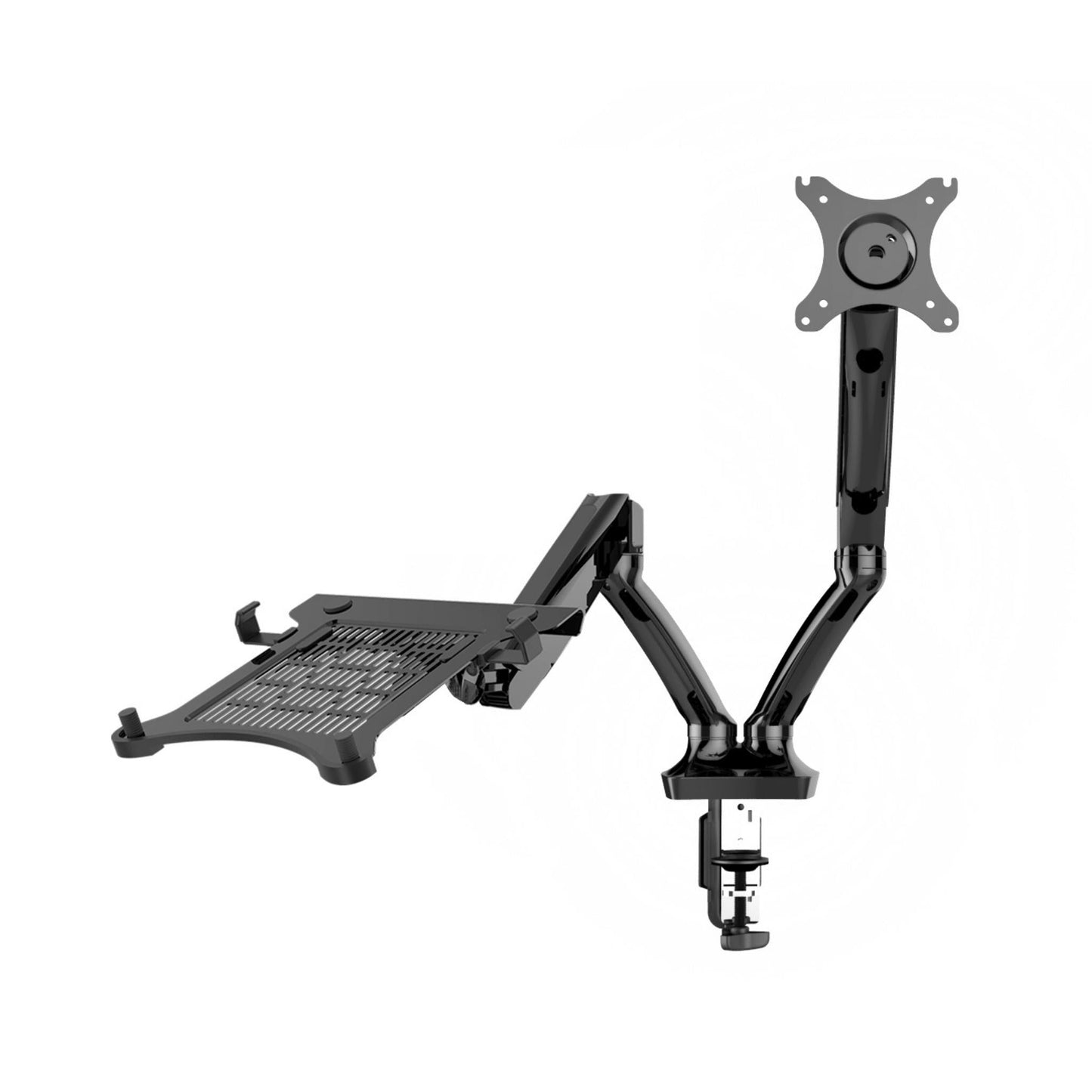 Laptop Mount Monitor Arm Attachment - Black