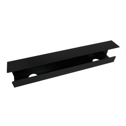 Under Desk Cable Tray Organizer Black