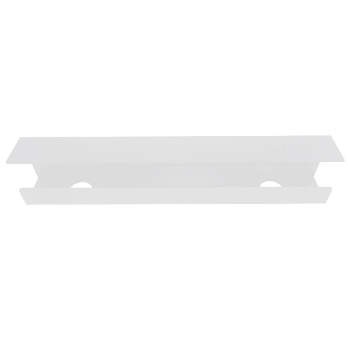 Under Desk Cable Tray Organizer White 1