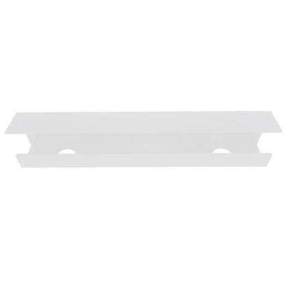 Under Desk Cable Tray Organizer White 1