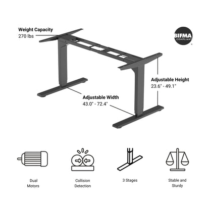 Solo Ryzer Standing Desk tabletop