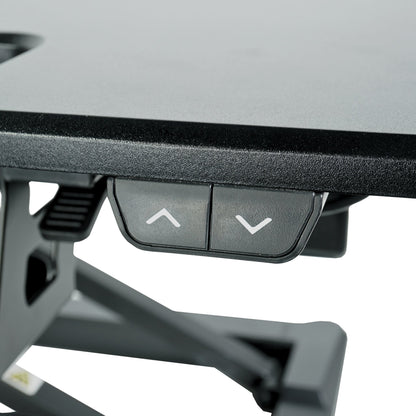 Electric Desk Converter adjustment buttons