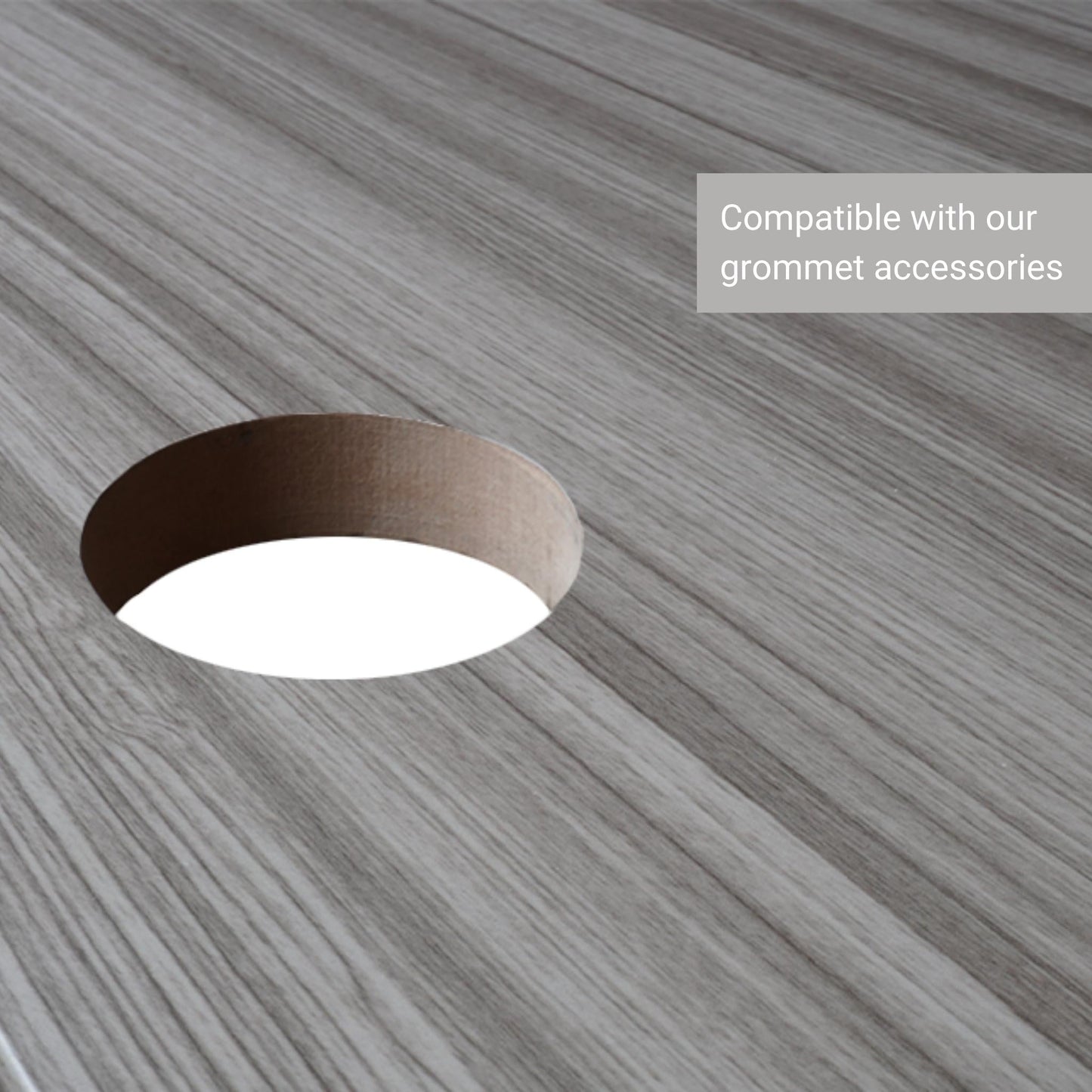 Veranda Teak Tabletop grommet